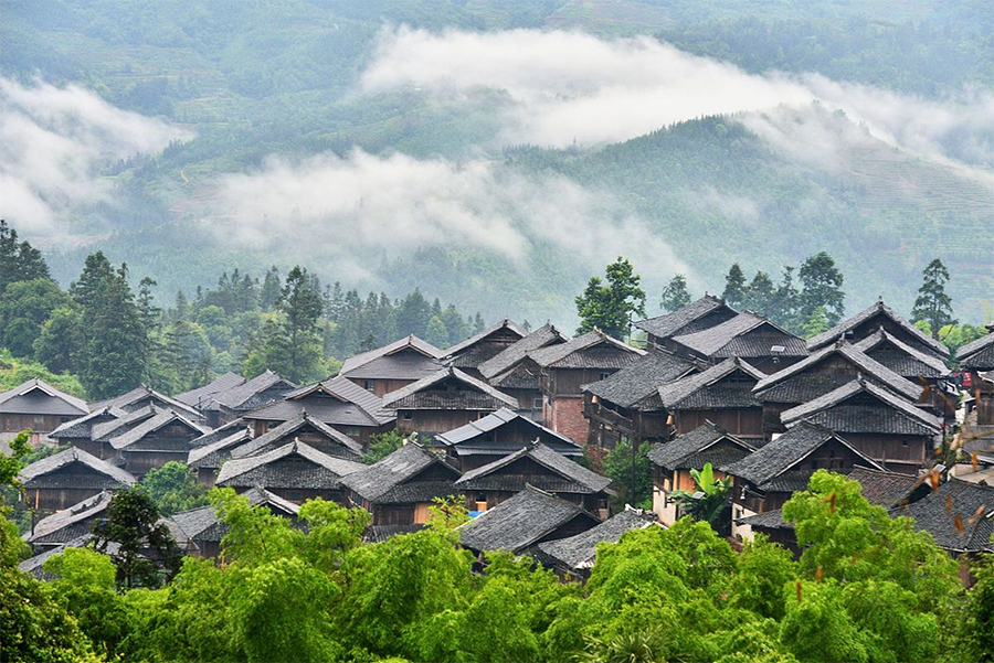 城区岜沙木结构